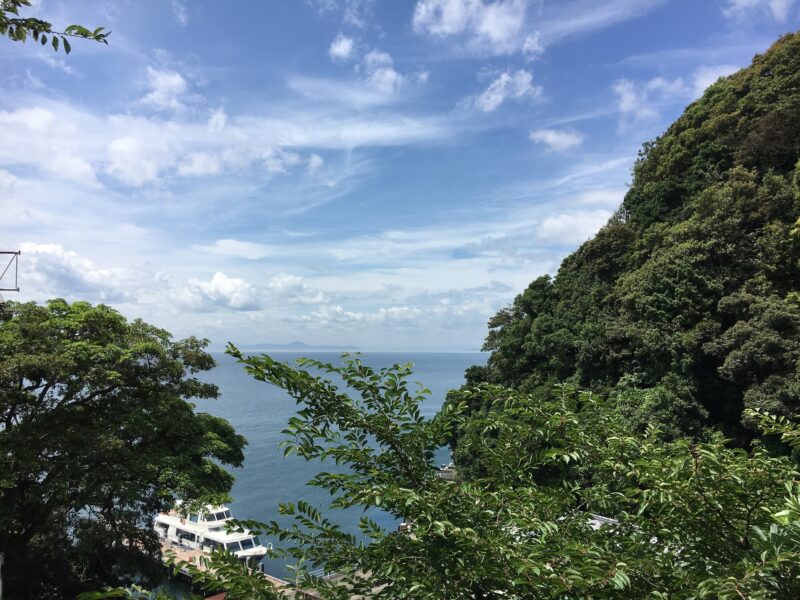 竹生島と琵琶湖