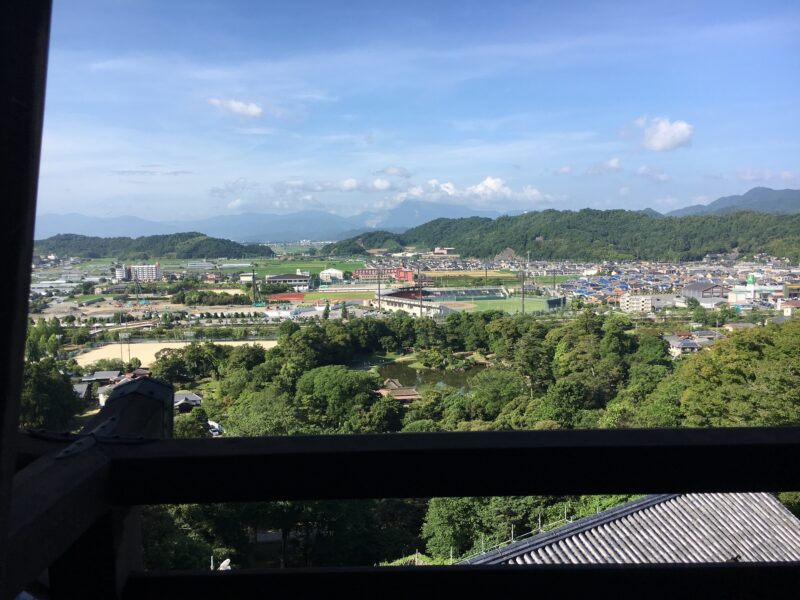 彦根城からの景色