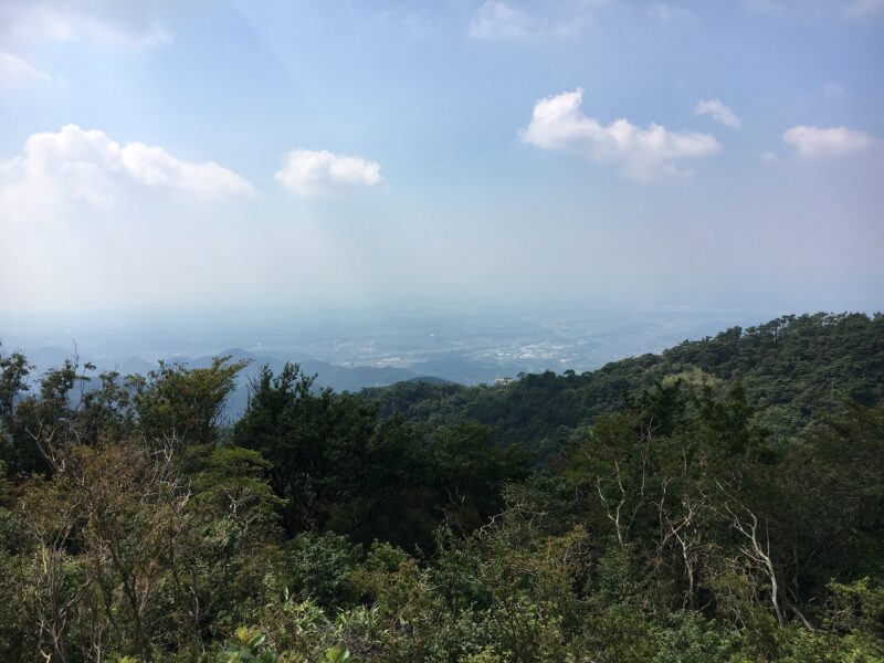 六甲山山頂からの風景