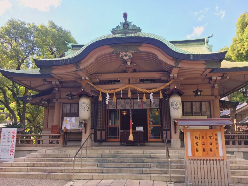 坐摩神社の本殿