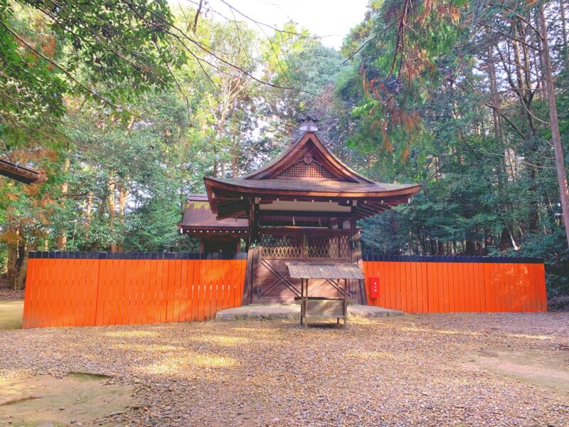 御蔭神社の本殿