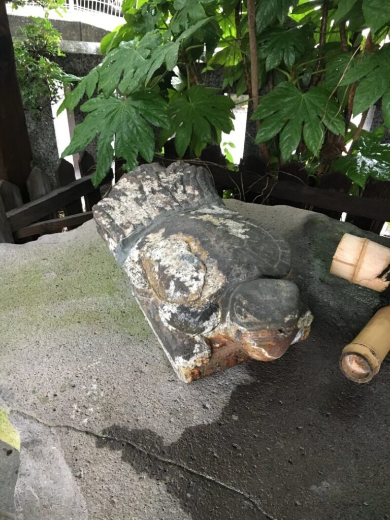 一宮神社の石像
