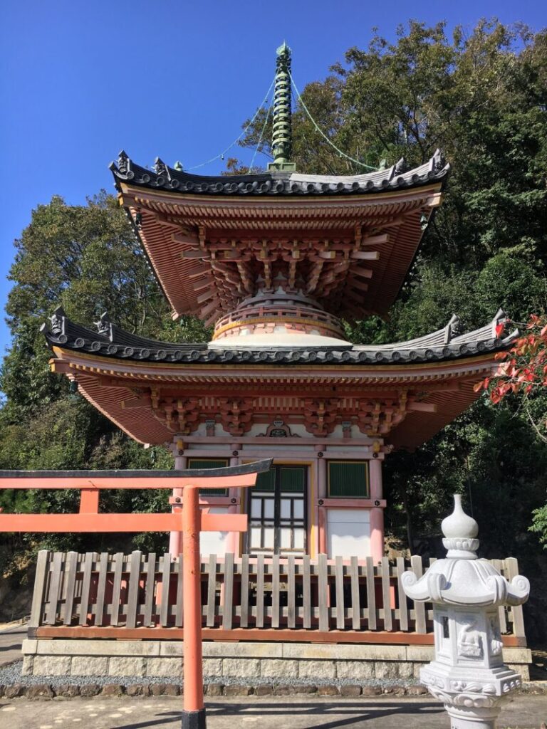 神呪寺の仏塔