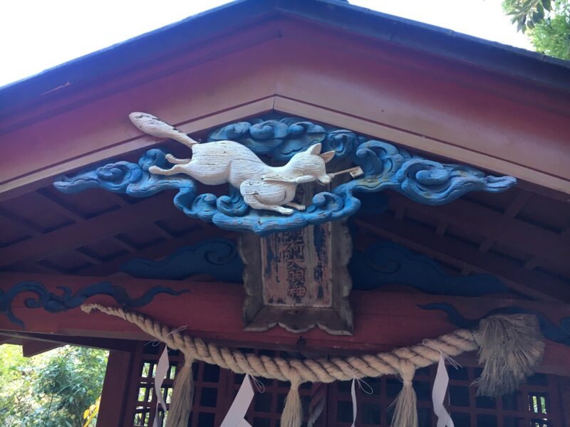 吉野神社の橋立稲荷