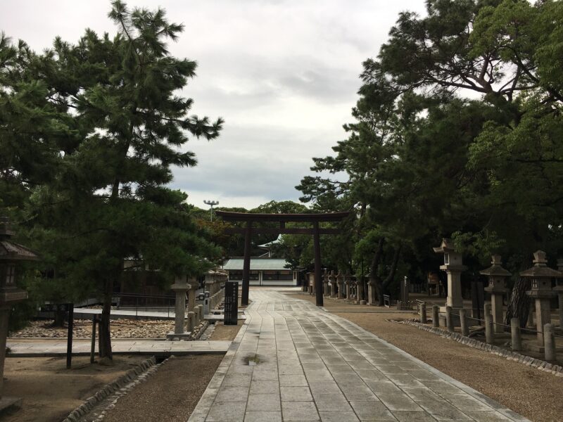 西宮神社の参道