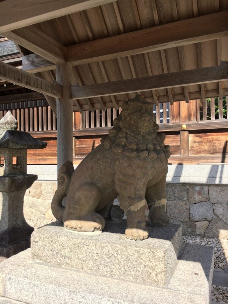 籠神社の狛犬