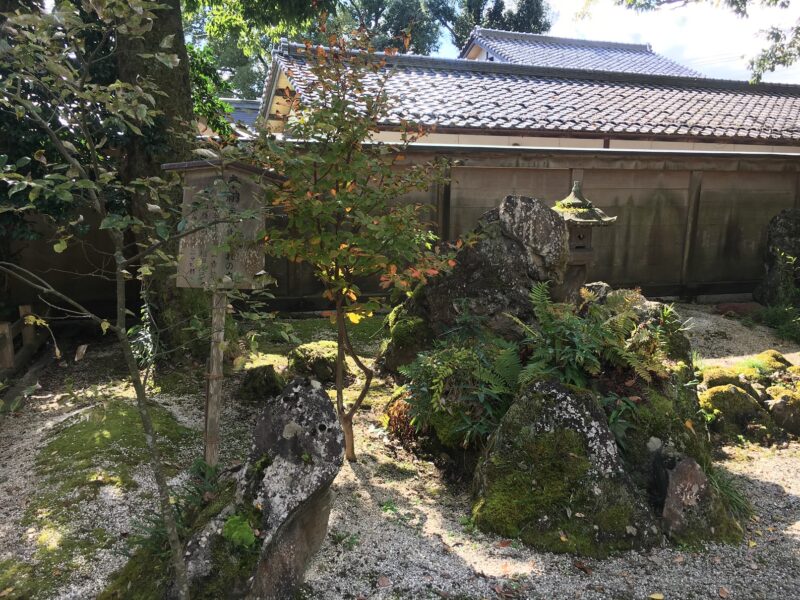 籠神社の境内の風景