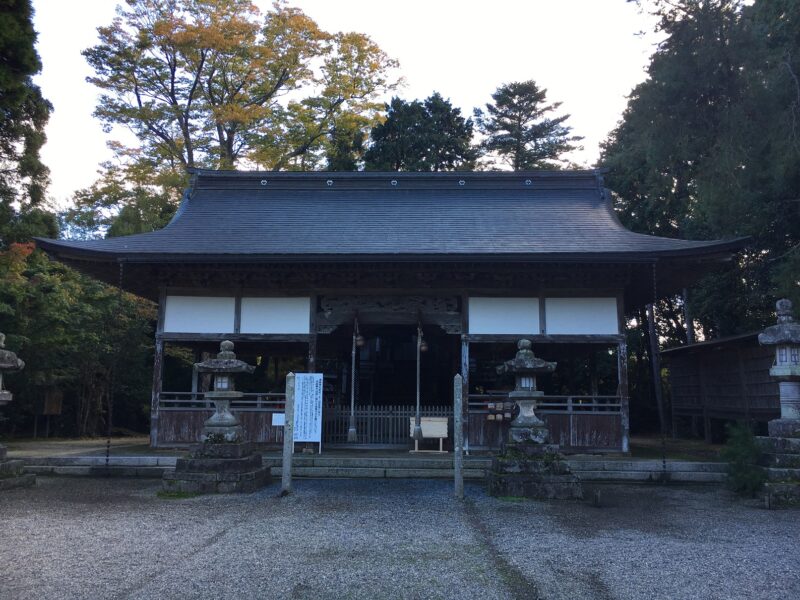 浦嶋神社の拝殿