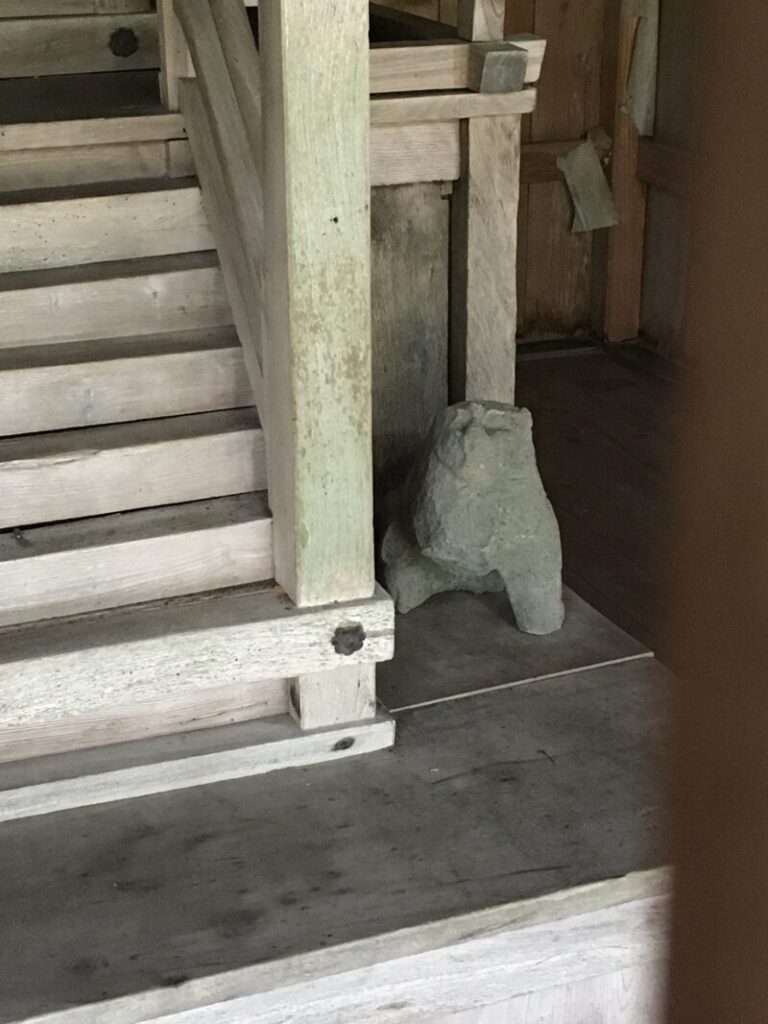 乙女神社の狛犬