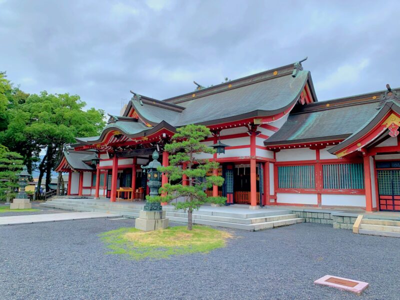 検証ほつまつたゑ１40号NAVI旅氣比神宮の拝殿