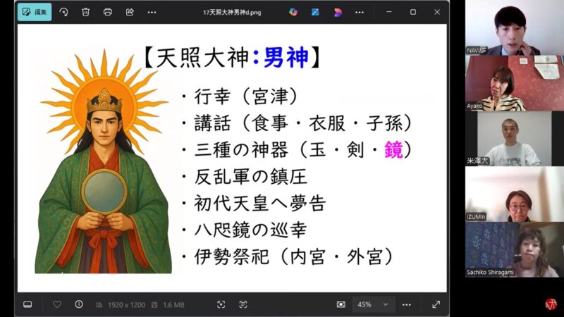 第４回オンライン講座の様子