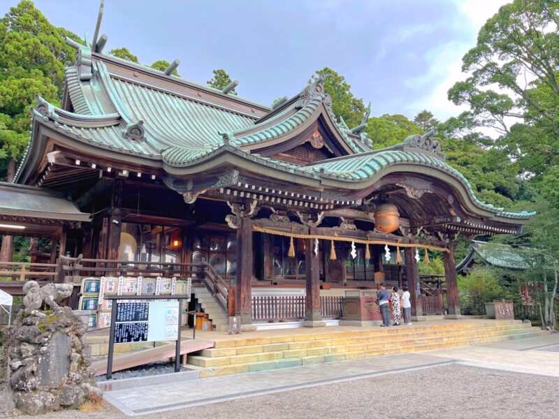 筑波山神社の拝殿