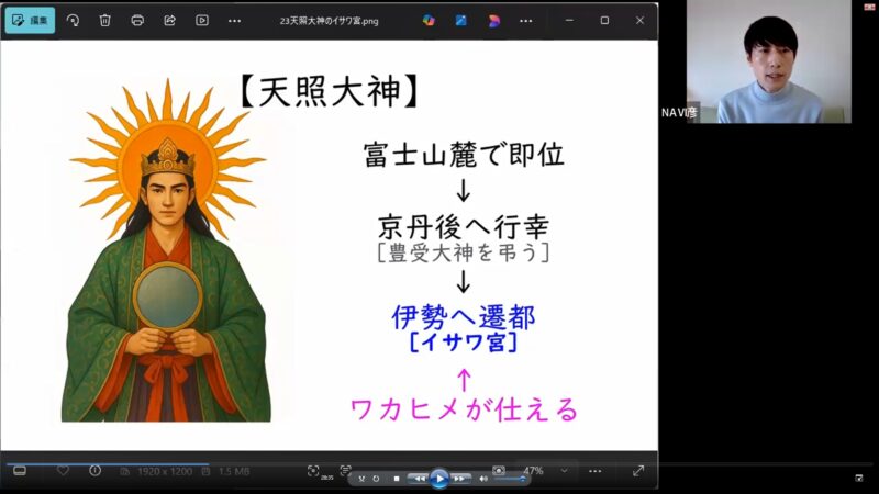 第五回オンライン講座の様子