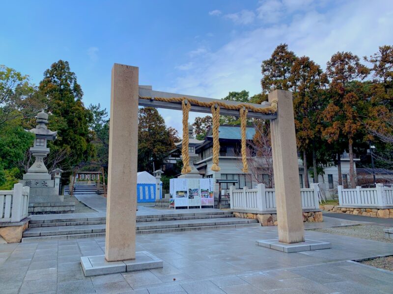 廣田神社の冠木（形）鳥居
