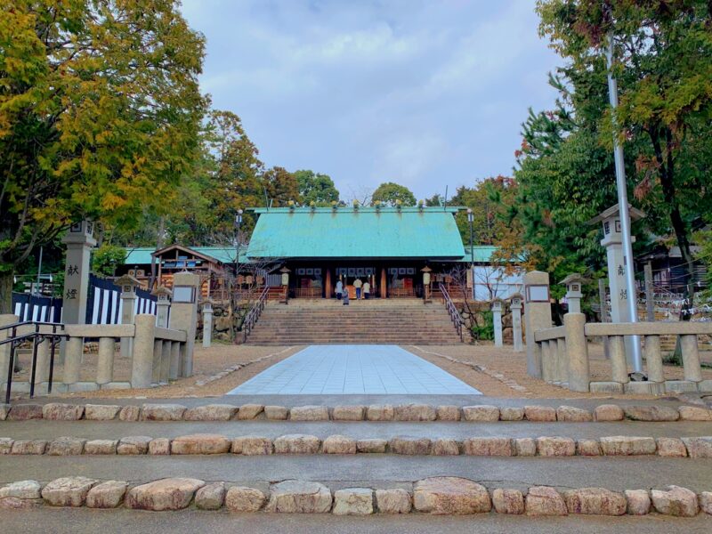 廣田神社の拝殿